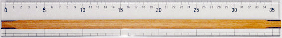 ユニバーサル定規３５ｃｍ（Tapiro 2 Wood）,UniversalRuler,アンティークホワイト・表面,カルトナージュ,カルトン,ずれないカッティング定規,滑らないカッティング定規・Non-slip cutting ruler